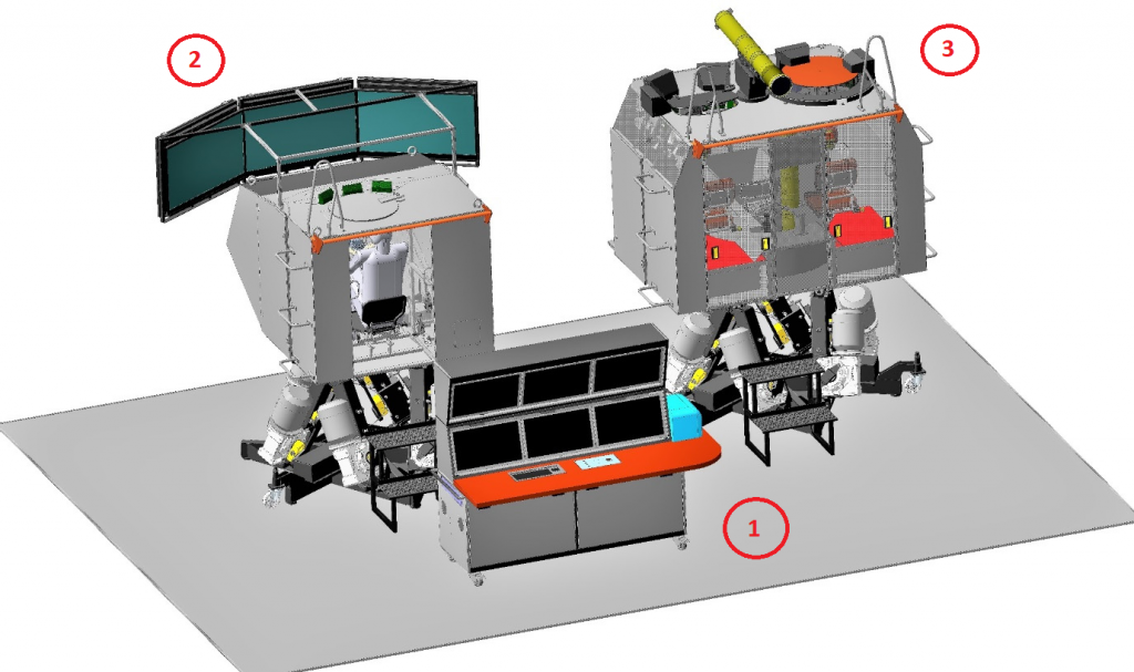 Тренажер экипажа БМП-2